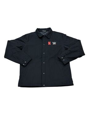 WWE Live on Netflix Jacket Black Ascolour Coach Jacket Men’s Medium